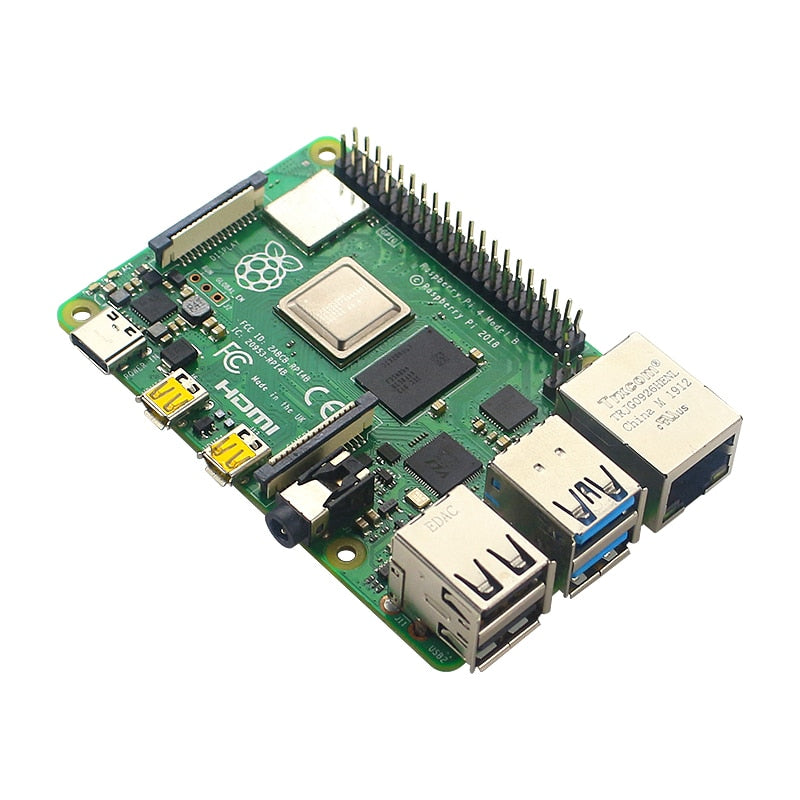 Original Raspberry Pi 4 Model B Board 2G 4G 8G RAM 2.4G &amp; 5G WiFi Bluetooth 5.0 4 Core CPU 1.5Ghz RPi 4 RPi 4 Speed than RPi 3B+